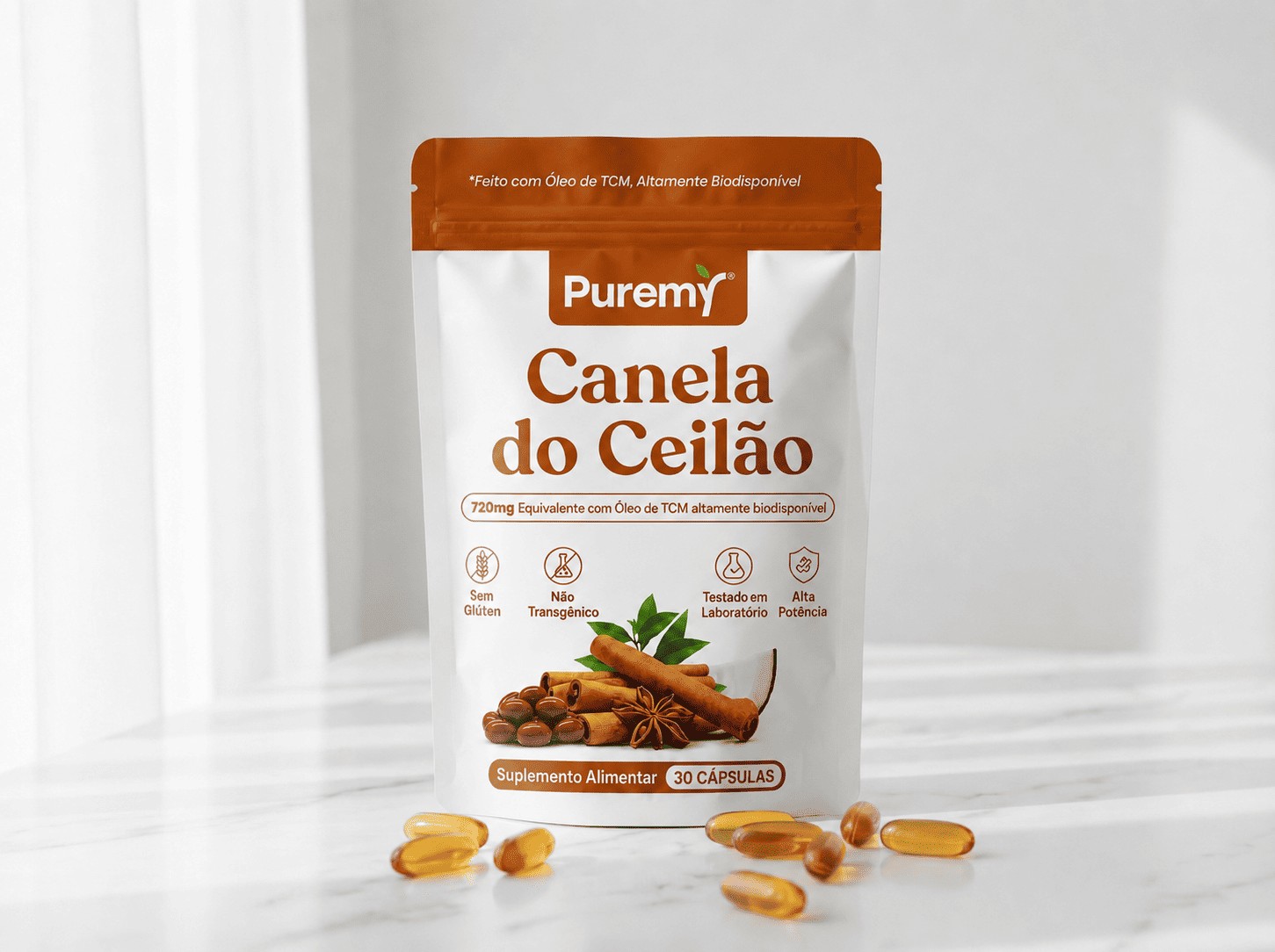 Puremy Canela do Ceilão